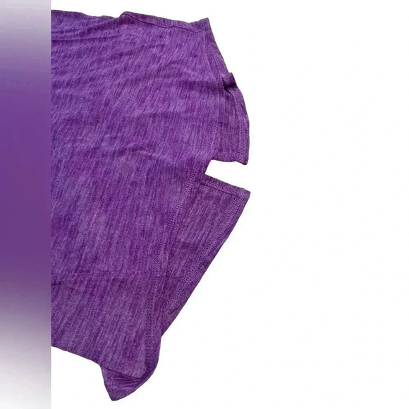 Lululemon Purple Split Back Tank Top Size 2 - Picture 3 of 8